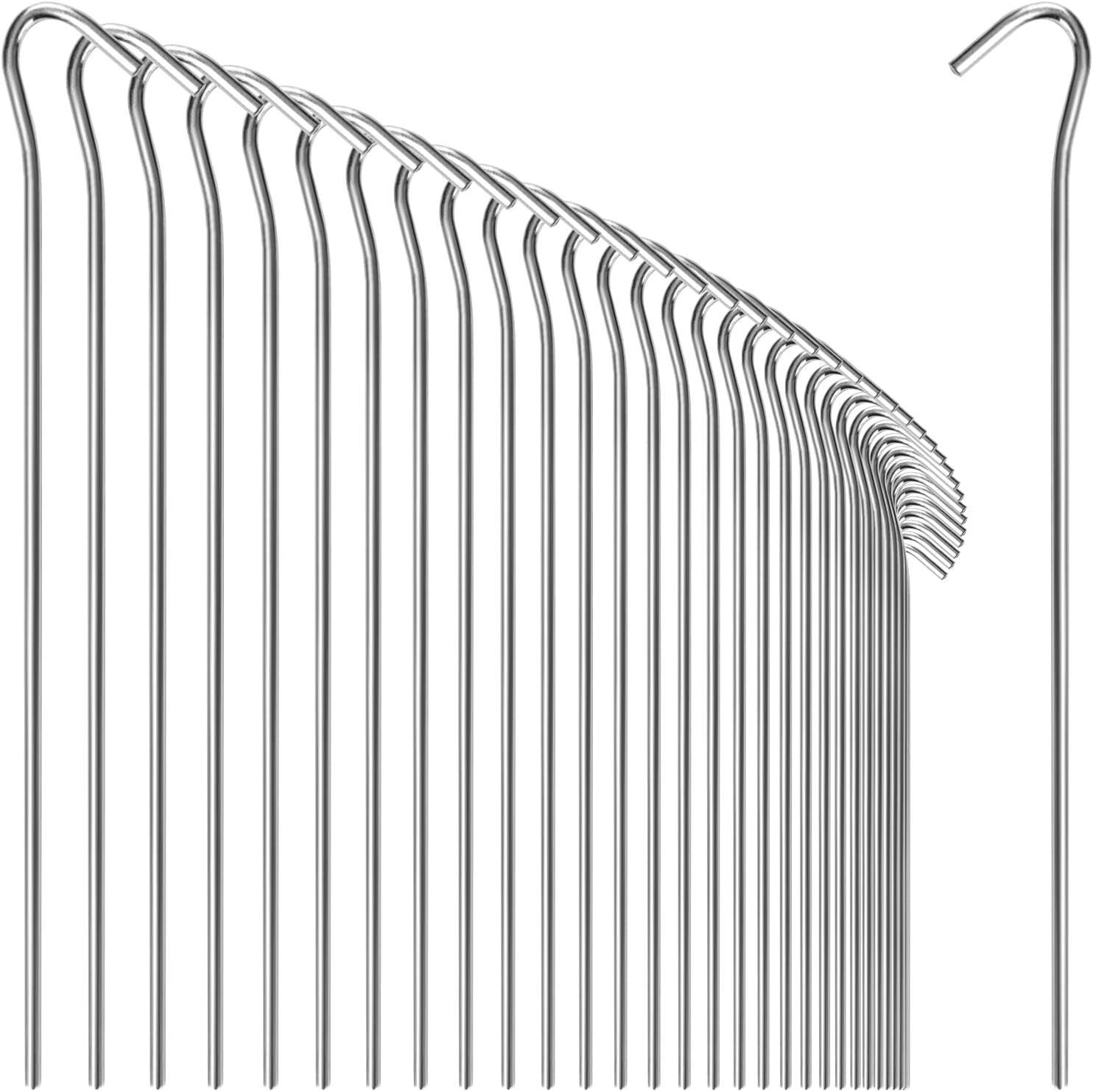 36x Zeltheringe Stahl Ø 0,4mm Erdnägel Camping Outdoor