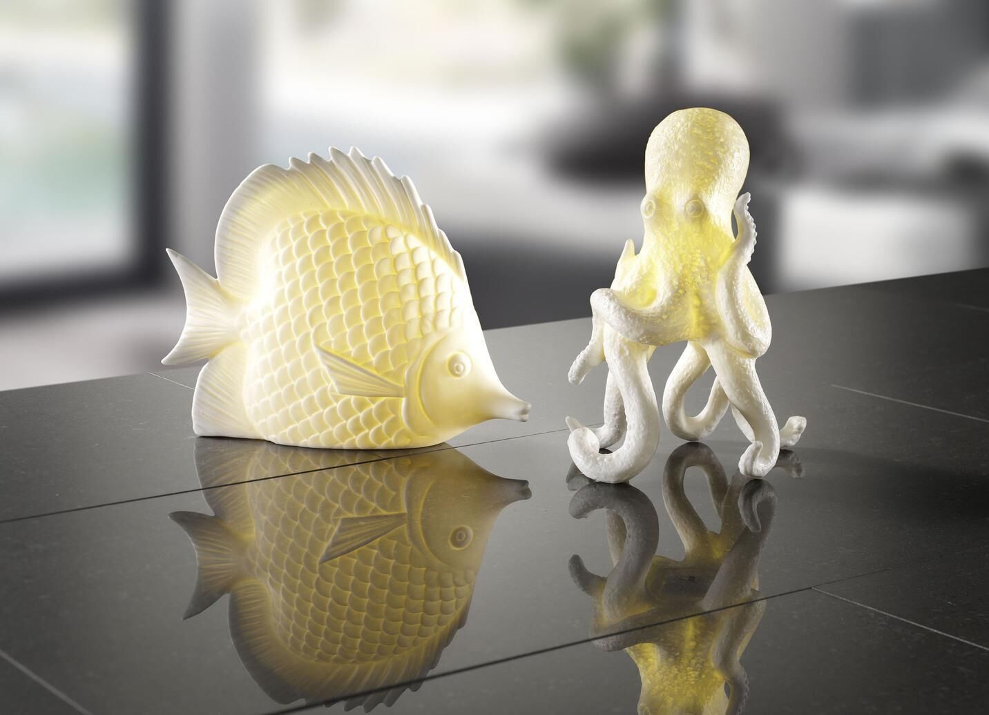 Tier, Fische, Leben im Meer, Figur